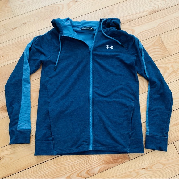 Under Armour Tops - Under Armour | Navy Full ZIP Hoodie